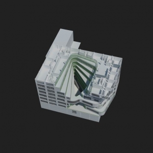 殊舍建筑甘肃省省图书馆中标方案